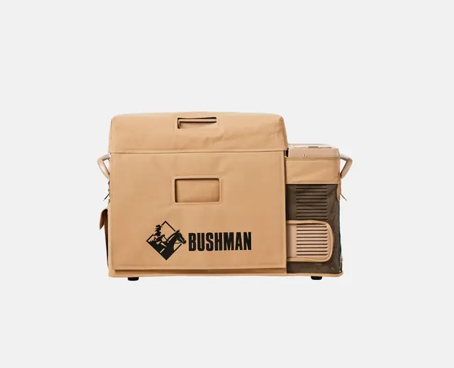 Bushman SC35-52 pictured with an insulated cover on its manufacturer page; image does not establish the 2026 hardware revision.